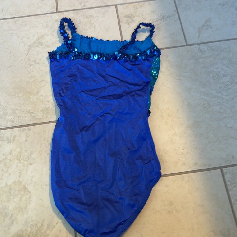 Costume Gallery Blue Dance Costume Child‎ medium